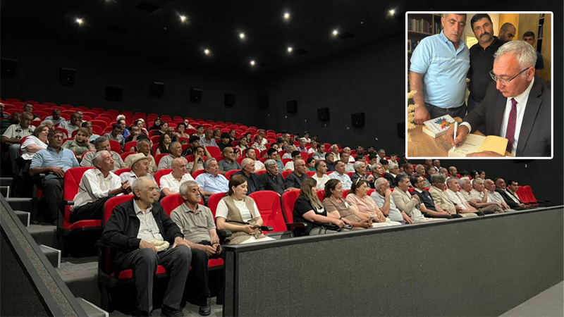 Laçında yazıçı Şərif Ağayarla görüş keçirildi (FOTOLAR)