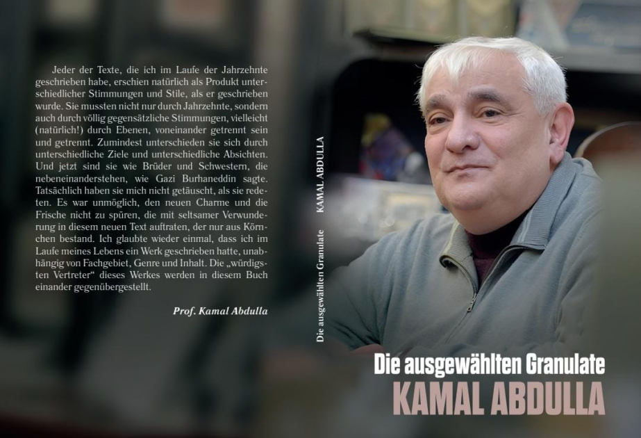 Kamal Abdullanın kitabı Almaniyada nəşr olunub